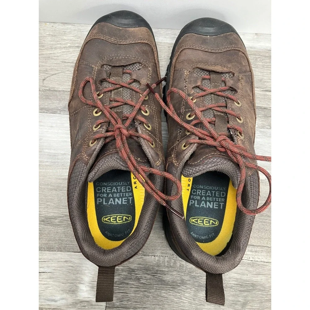 KEEN Men's Targhee III Oxford in Dark Earth / Mulch Size 9 1022513 - Picture 6 of 7